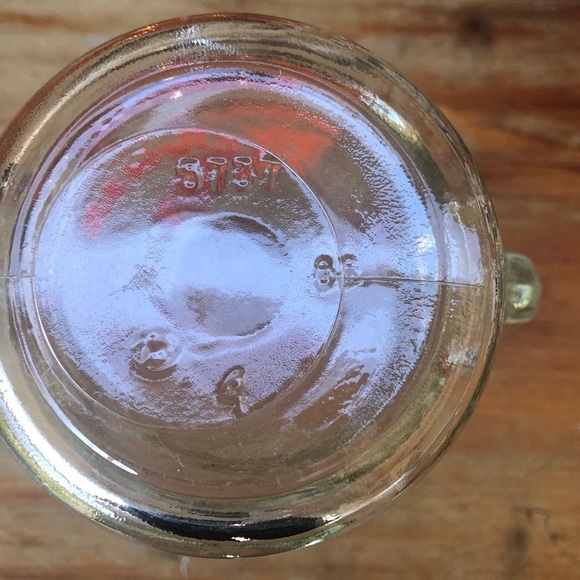 Vintage SU Syracuse University 20oz Clear Glass Beer Stein Mug - Picture 6 of 6